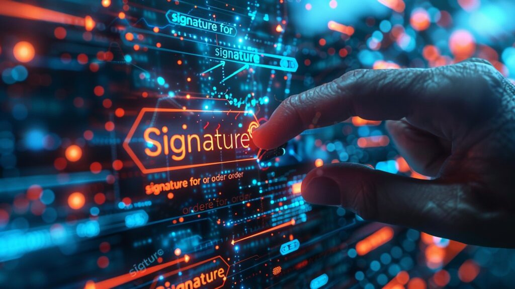 Comprendre la signature pour ordre : définition et usages