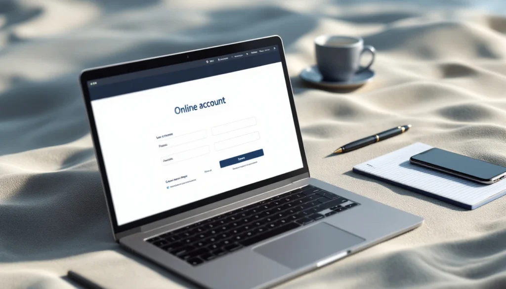 compte professionnel en ligne