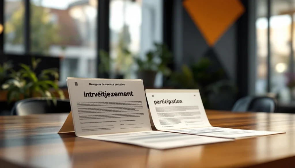 Intéressement et Participation