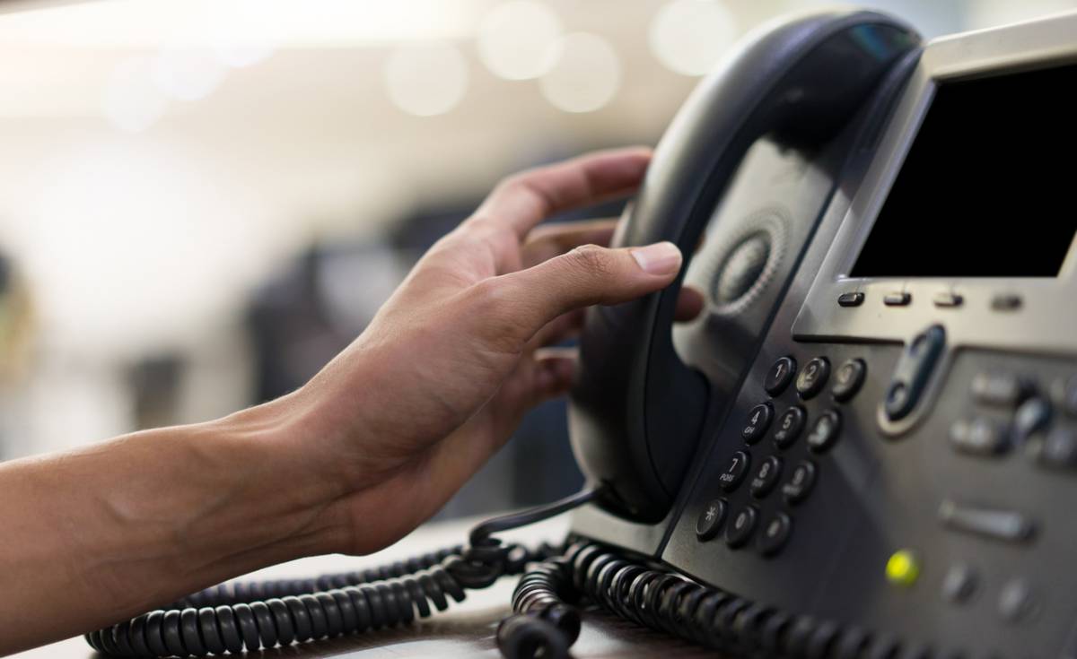 téléphone VoIP réseau